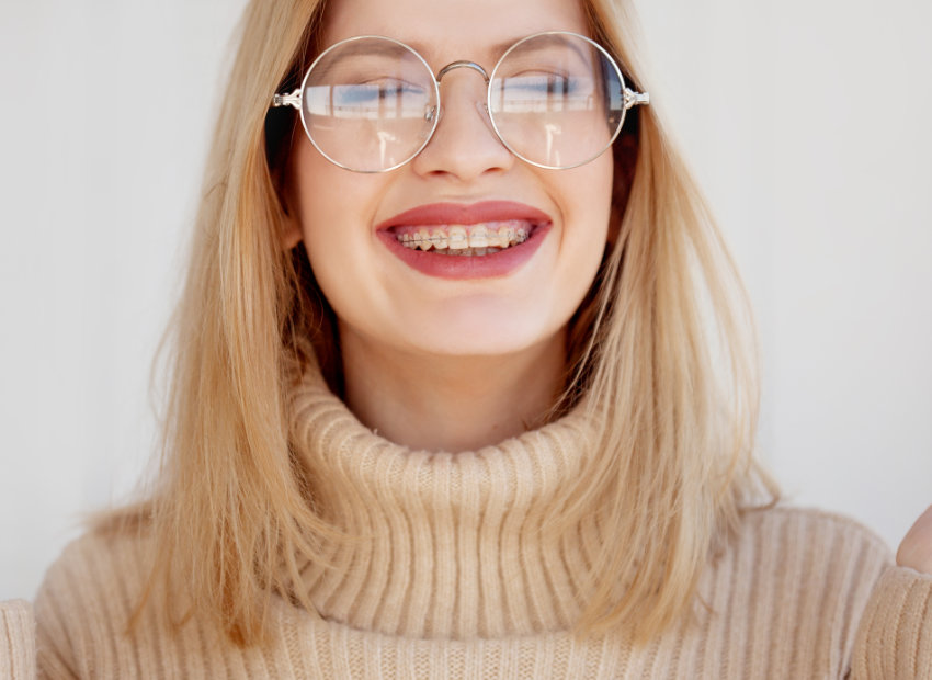 Ceramic fixed braces